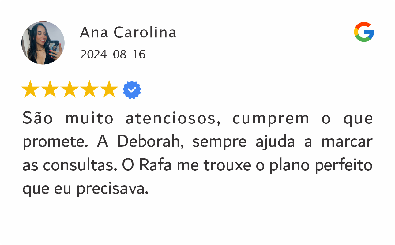 Comentário de Ana Carolina